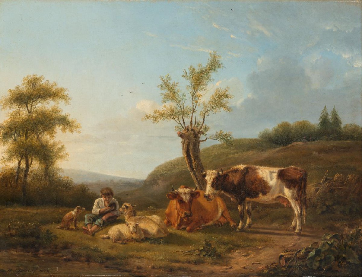 Landscape with Cattle near Darthuizen