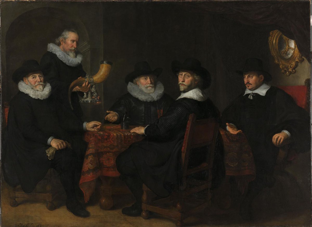 Portrait of the Governors of the Kloveniersdoelen