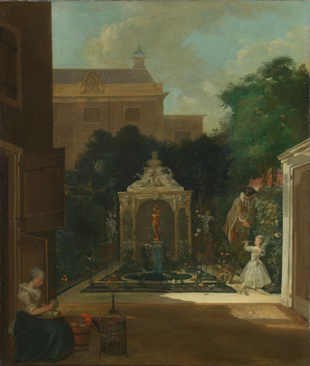 Een Amsterdamse stadstuin
