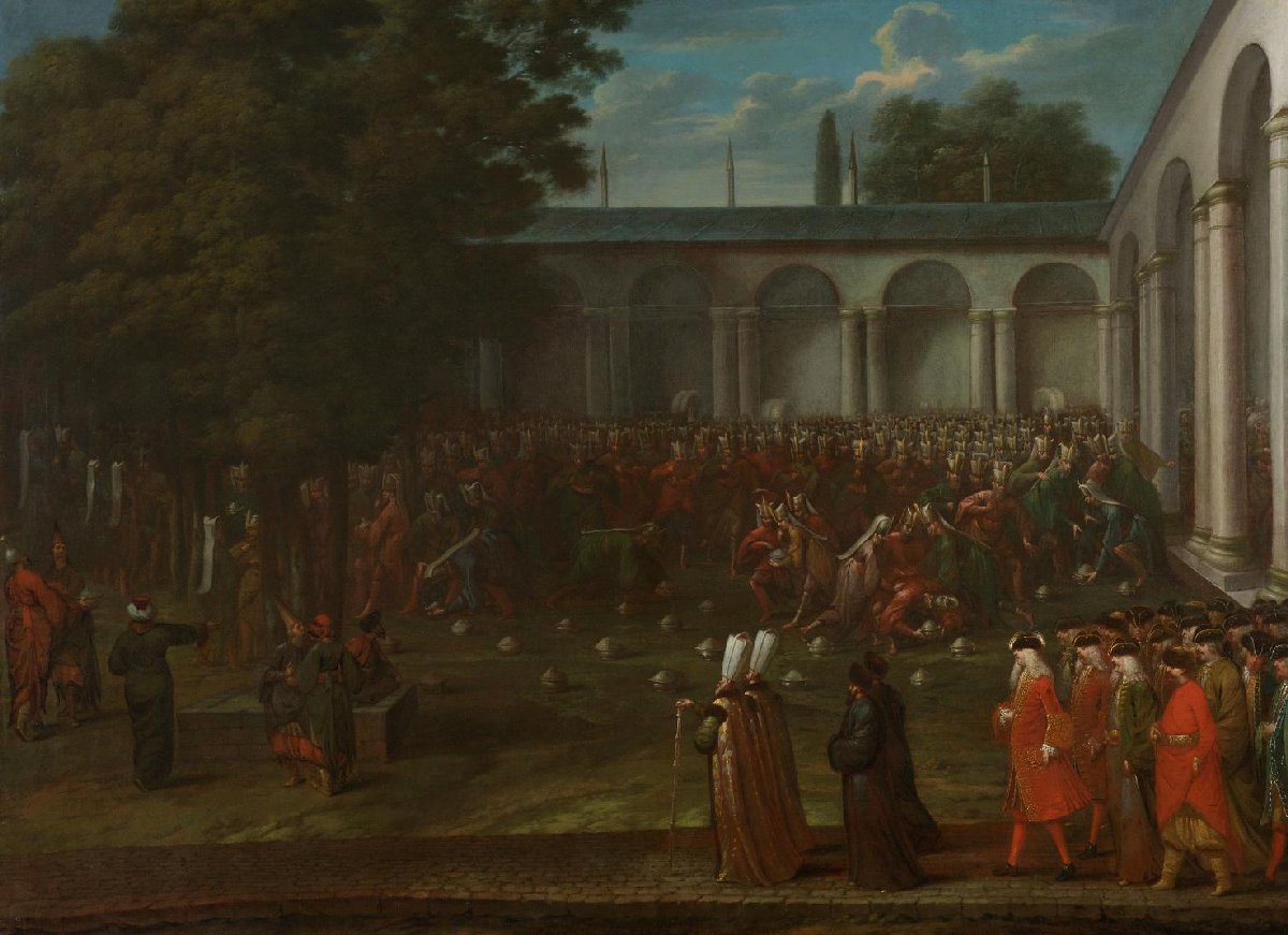 Cornelis Calkoen on his Way to his Audience with Sultan Ahmed III
