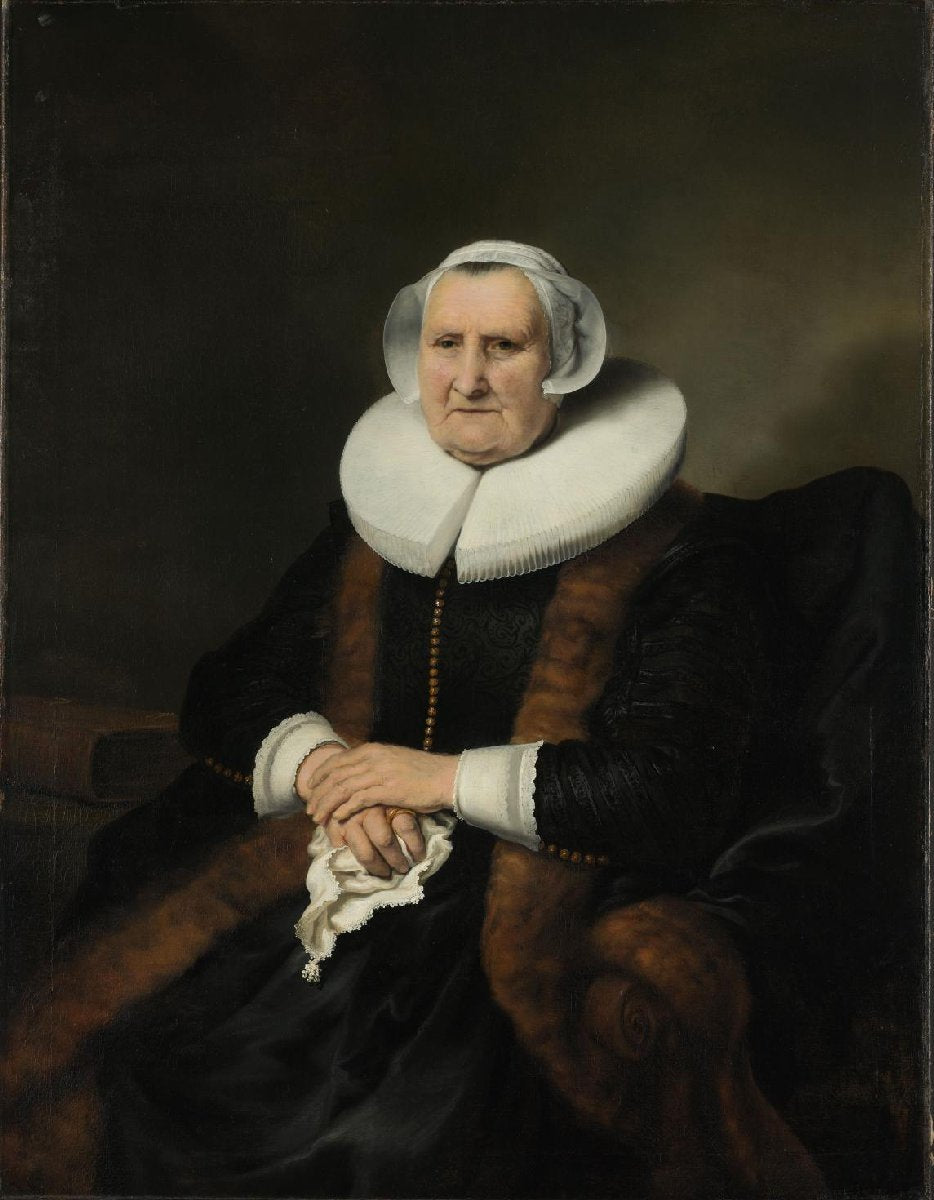 Portrait of an Old Lady, possibly Elisabeth Bas