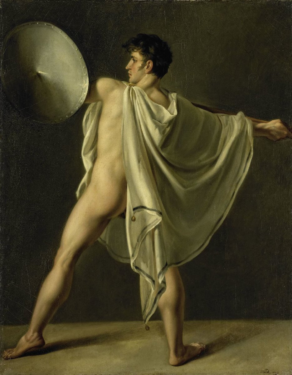 Warrior with Lance and Shield