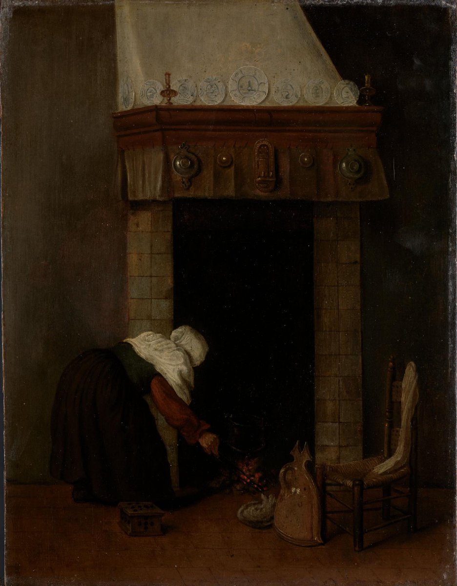 Woman at the Hearth