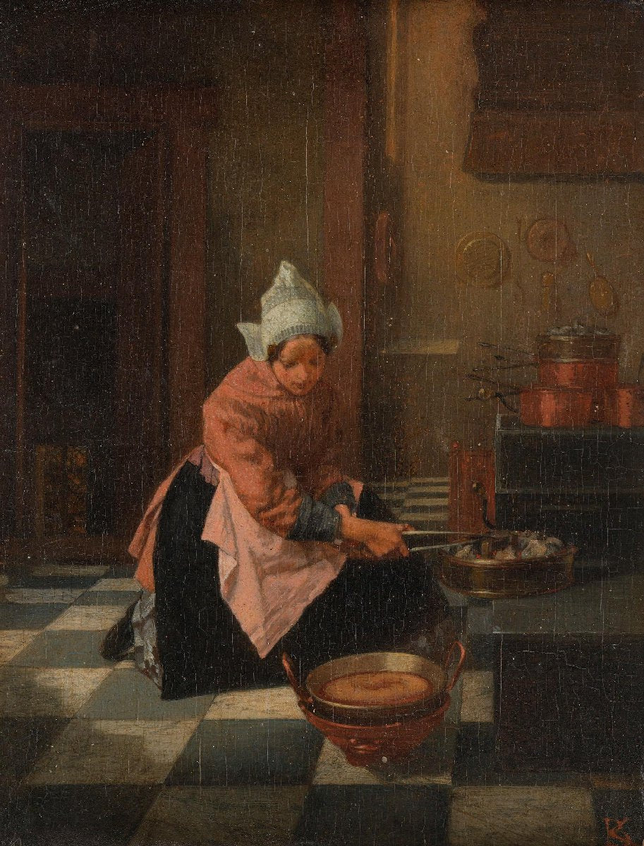 De wafelbakster