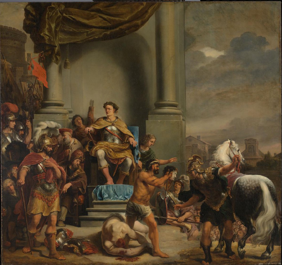 Consul Titus Manlius Torquatus Orders the Beheading of his Son