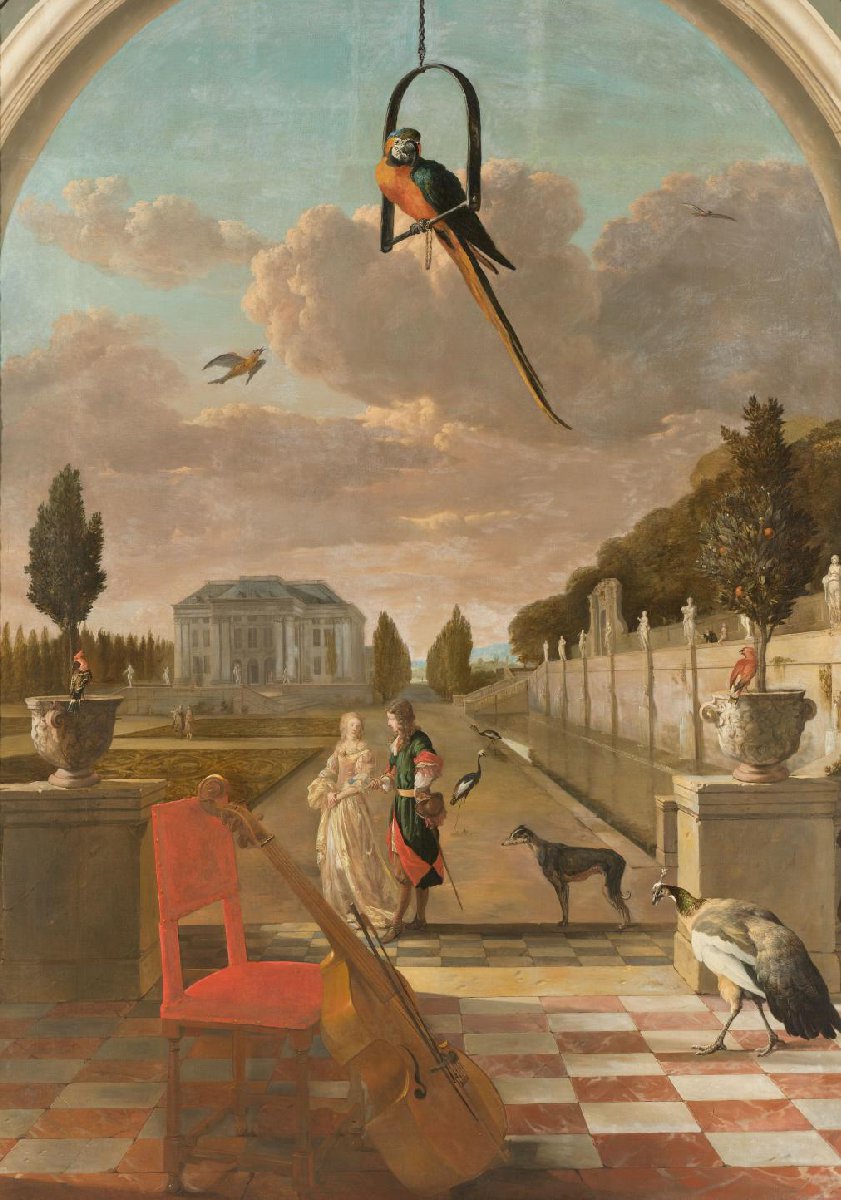 Park with Country House