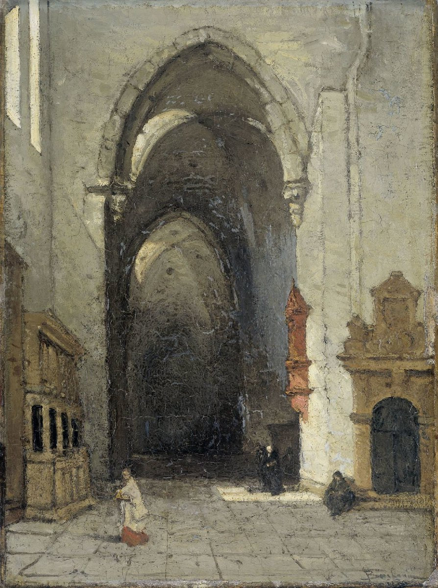 Interior of the Dom in Trier
