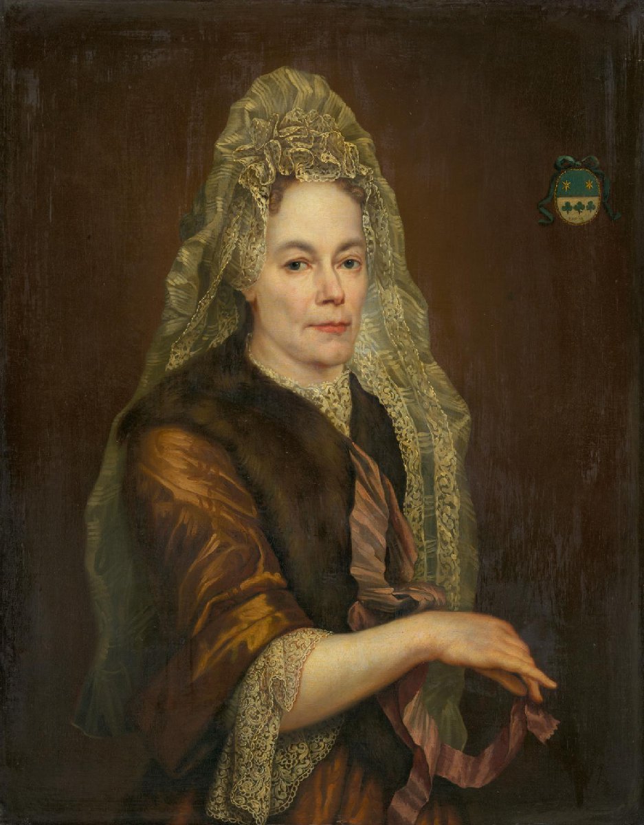 Portrait of Petronella Kettingh (1632-1707), Wife of Diederik van Hogendorp