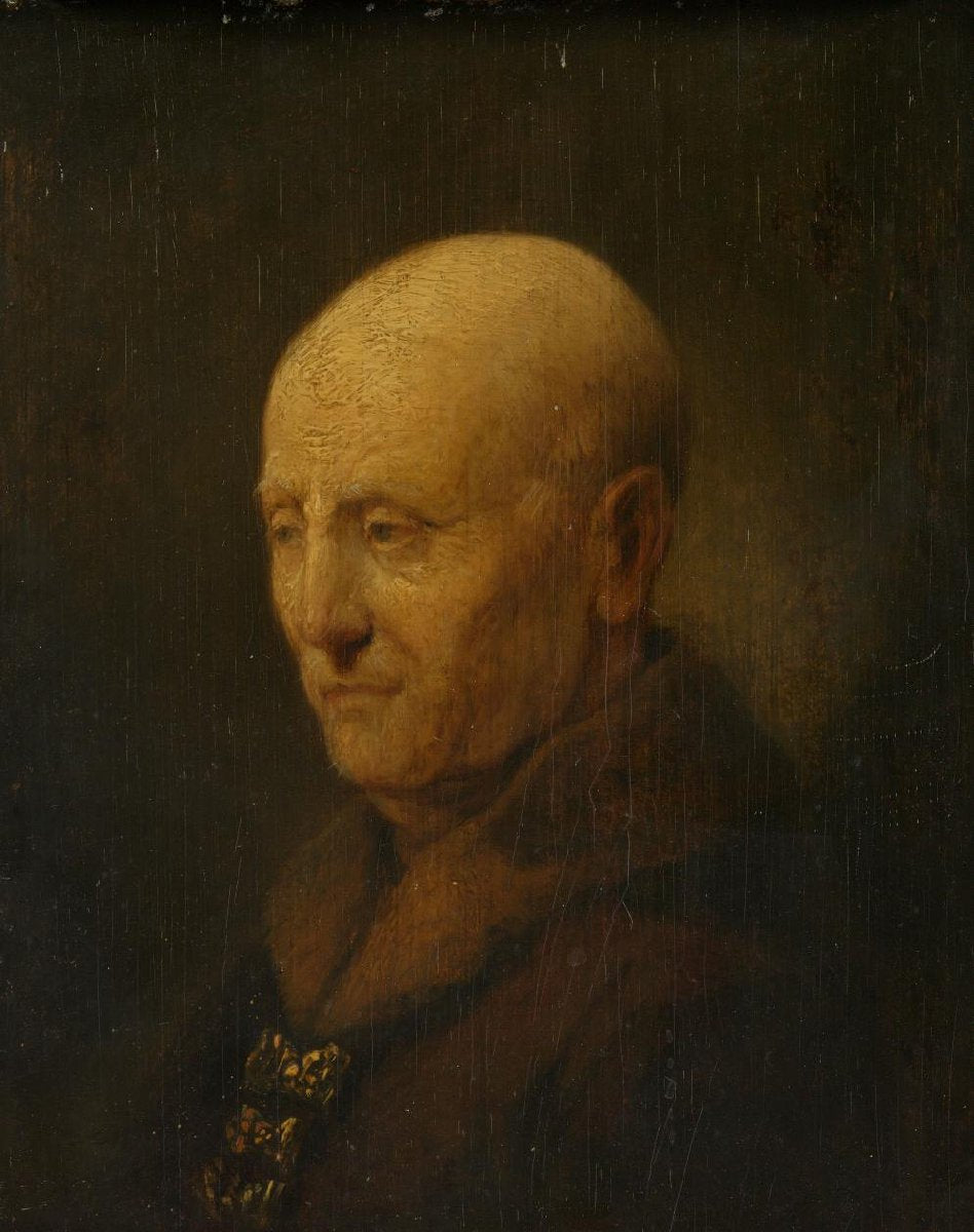Portrait of a man, perhaps Rembrandt's father, Harmen Gerritsz van Rijn