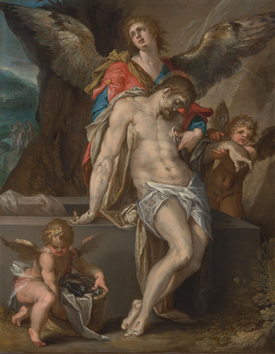 The Dead Christ Supported by Angels (Pietà with Angels)