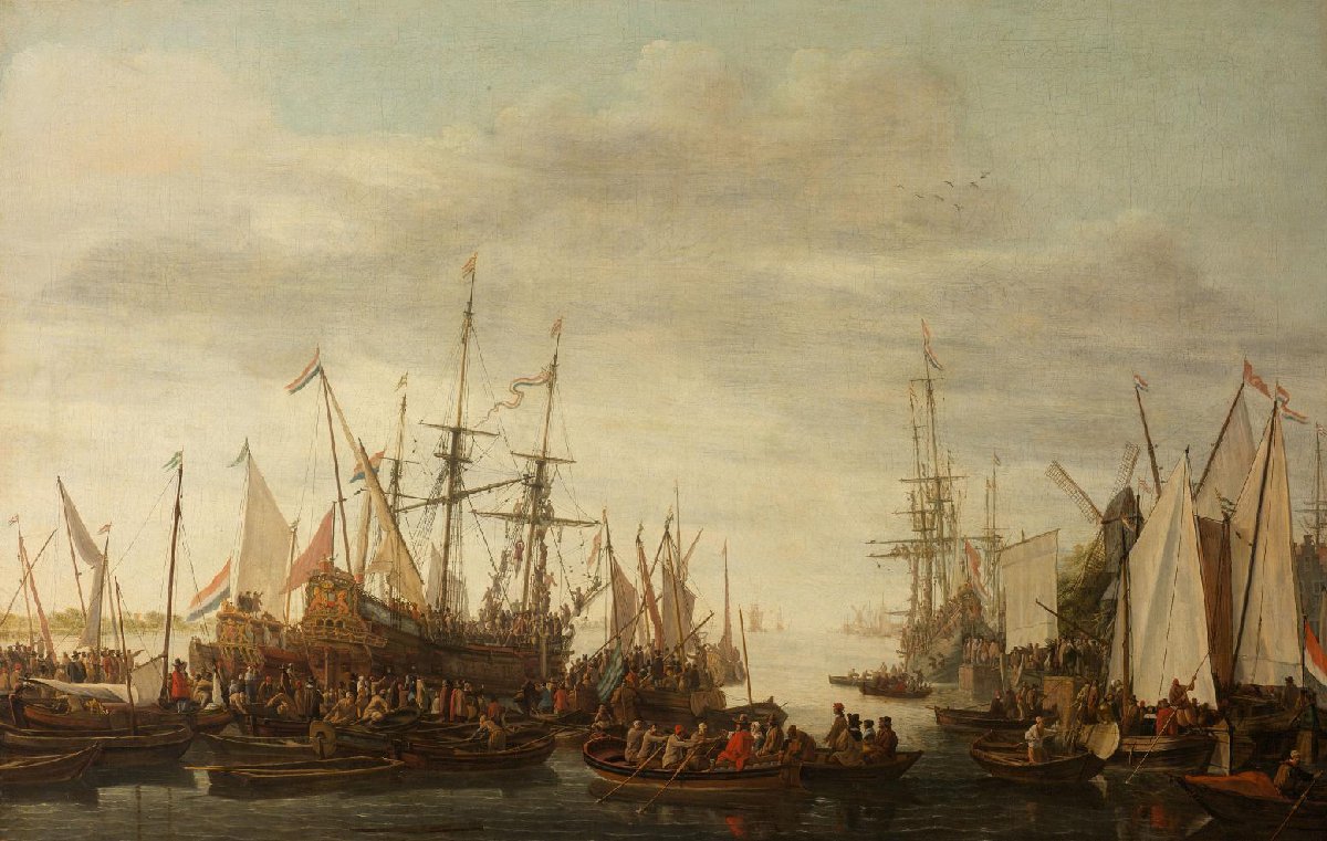 The Keelhauling of the Ship’s Surgeon of Admiral Jan van Nes