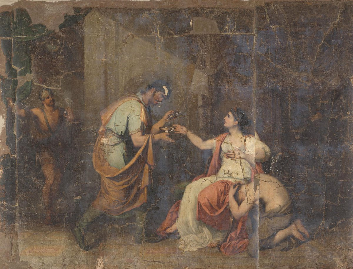 The Death of  Sophonisbe, Queen of Numidia