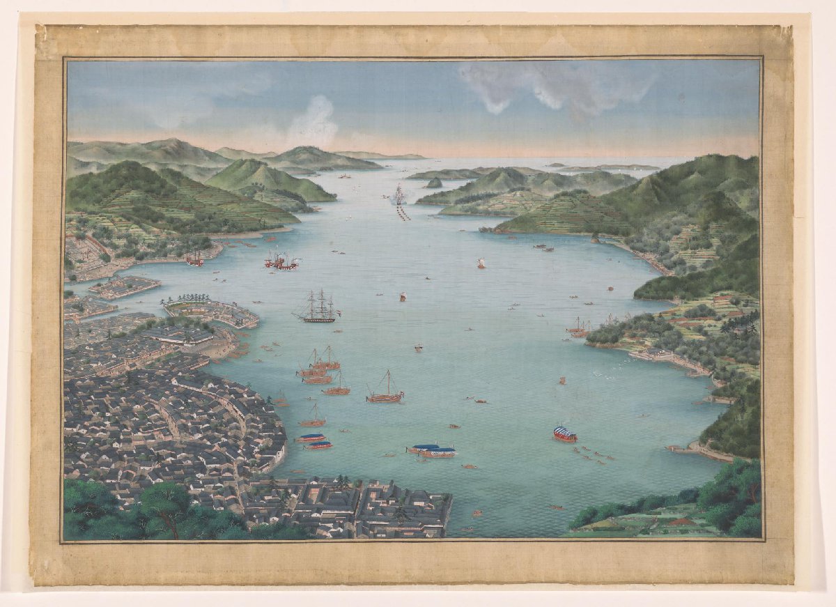 View of Nagasaki bay