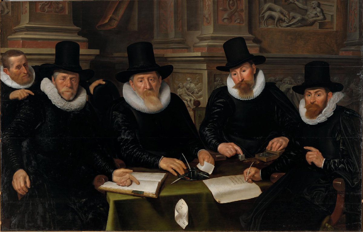 Four Regents and the ‘House Father’ of the Amsterdam Lepers’ Asylum