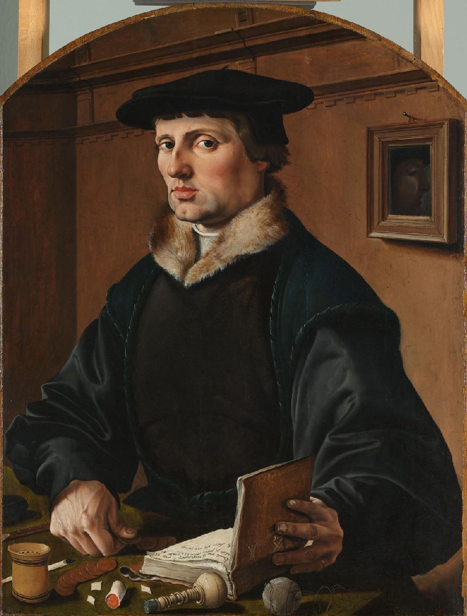 Portraits of a Couple, possibly Pieter Gerritsz Bicker and Anna Codde