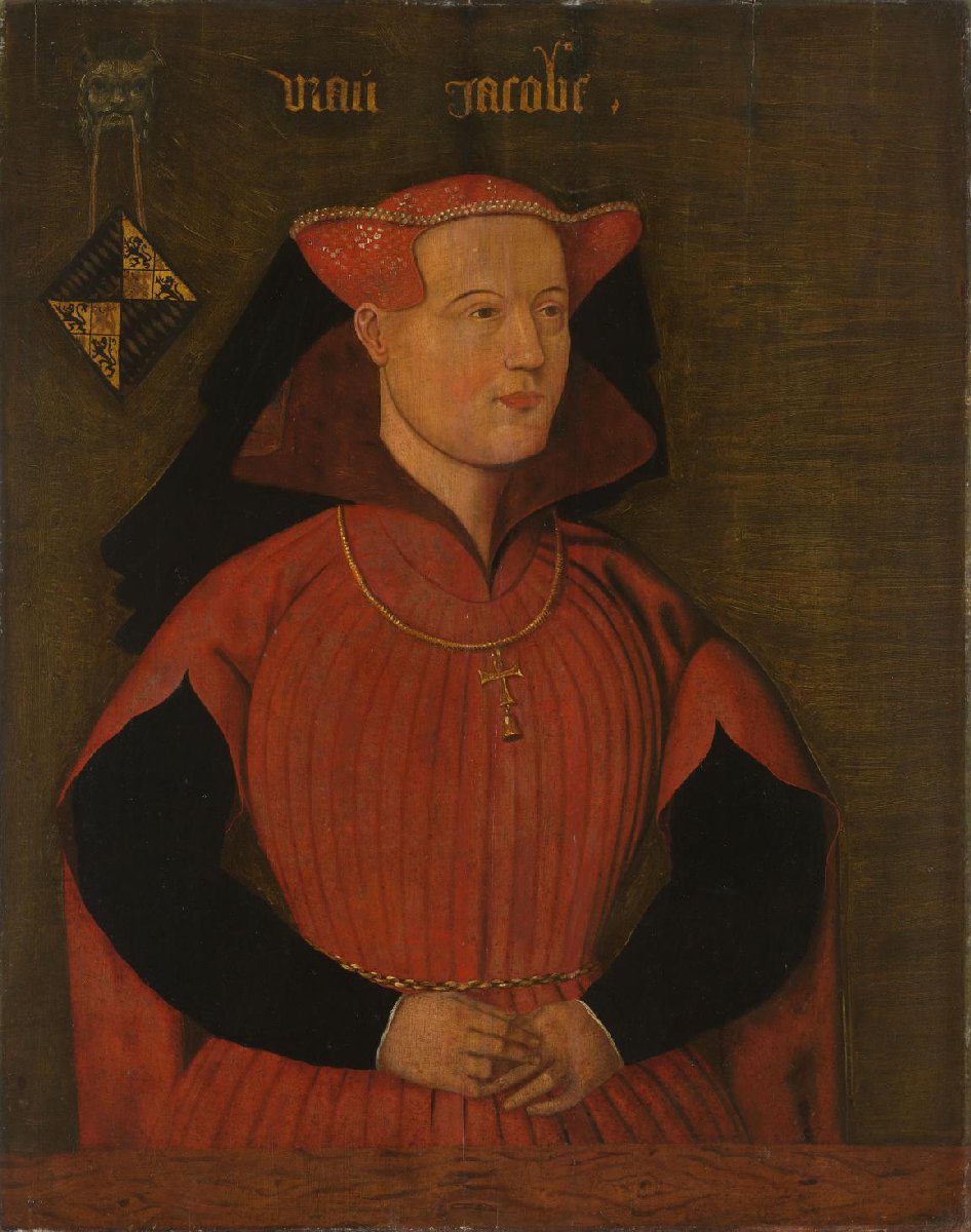 Portrait of Jacoba of Bavaria, Countess of Holland and Zeeland (Jacqueline, Countess of Hainaut)