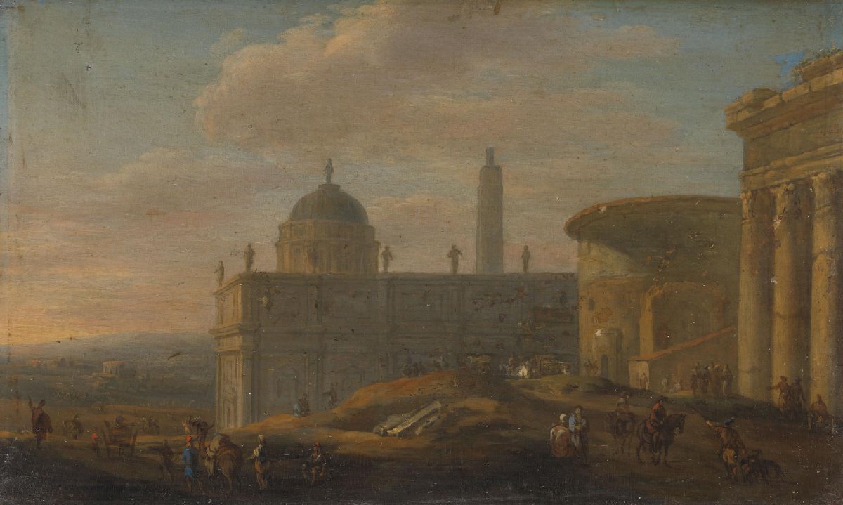 Italian city view