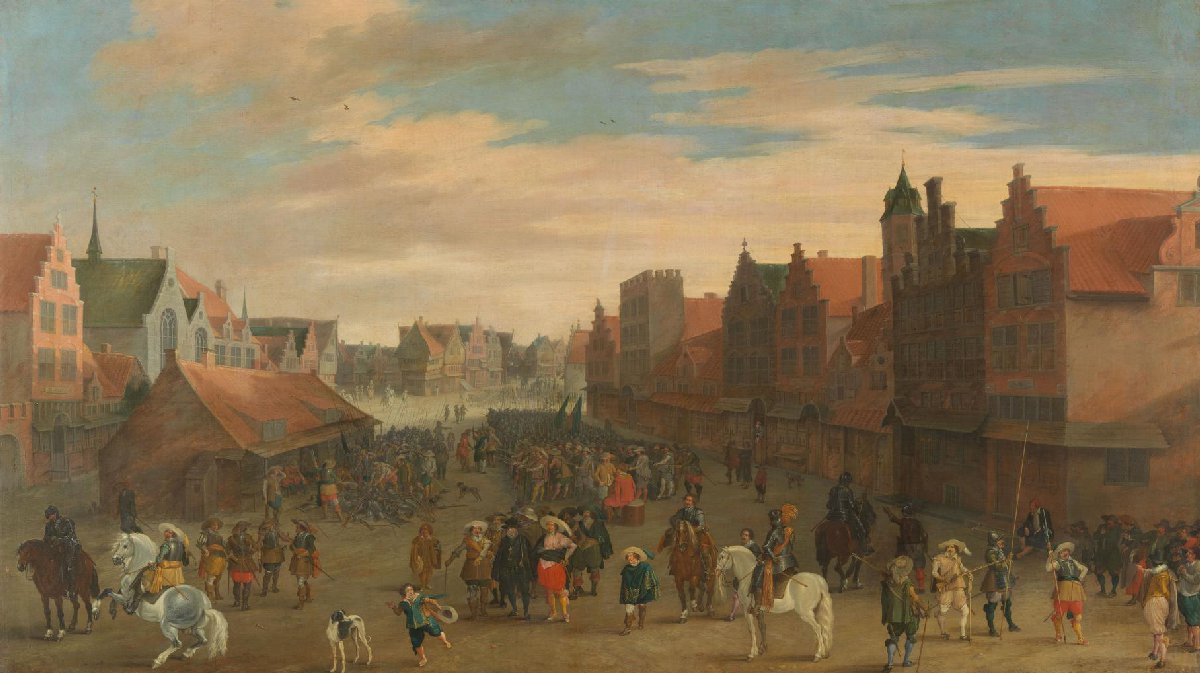 The Disbanding of the ‘Waardgelders’ by Prince Maurits