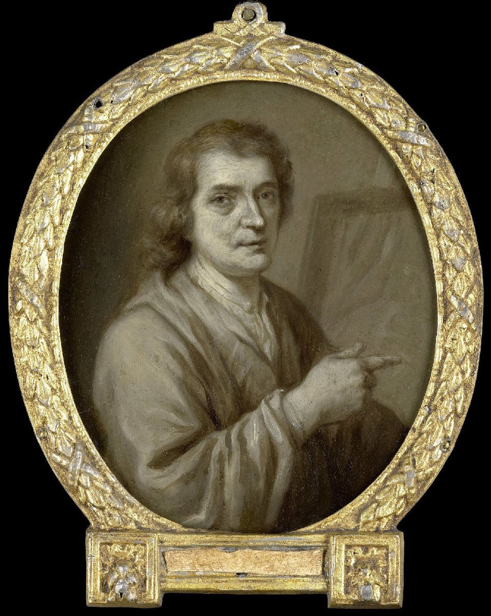 Portrait of Joost van Geel, Painter and Poet in Rotterdam