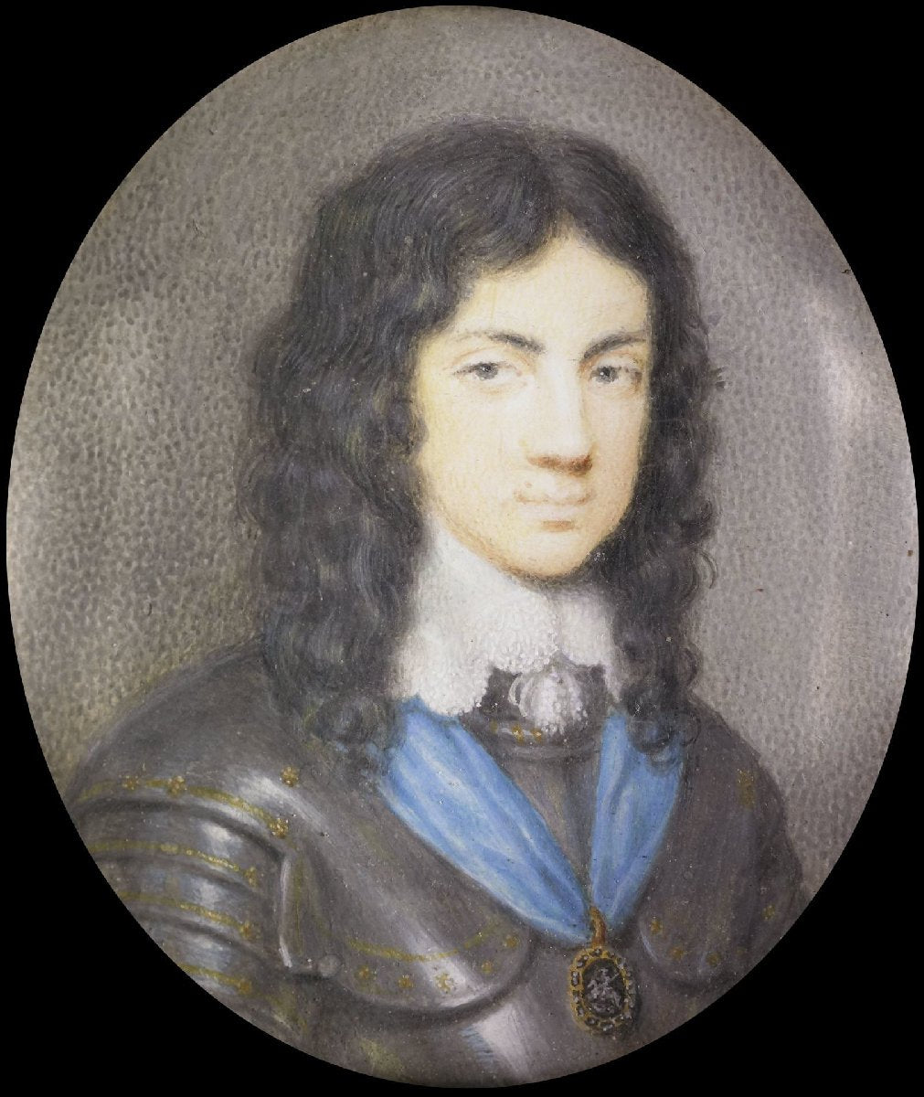 Karel II (1630-85), de latere koning van Engeland, als jongeman
