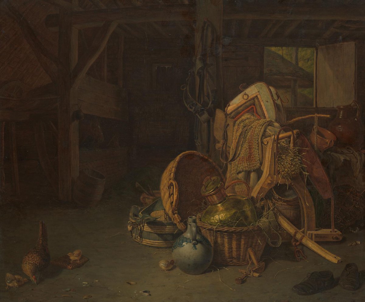 Still Life in a Stable