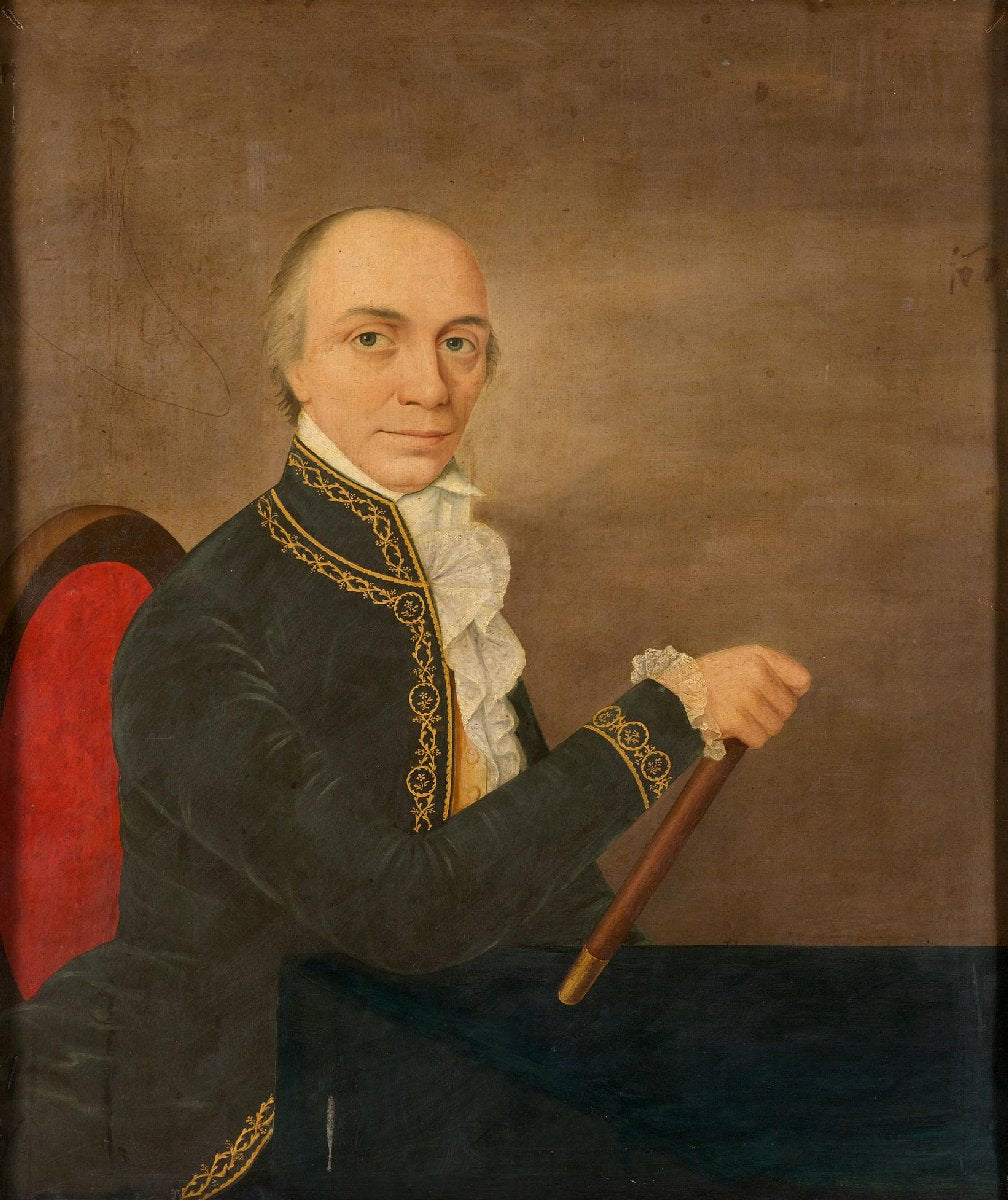 Portrait of Johannes Siberg, Governor-General of the Dutch East Indies
