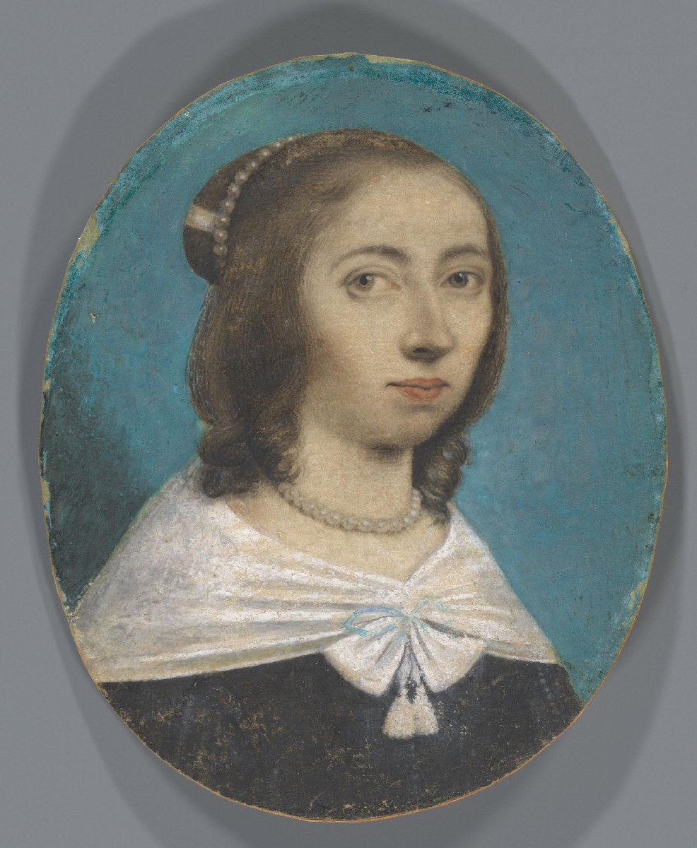 Portret van een vrouw, mogelijk Anna Maria van Schurman