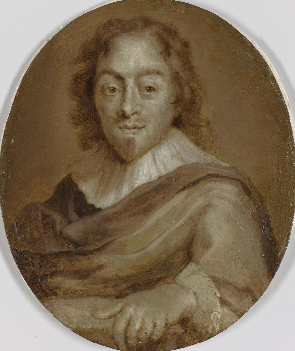 Portrait of Constantijn Huygens, Poet, Secretary to Prince Frederick Henry and Prince William II and First Councilor and Exchequer to William III