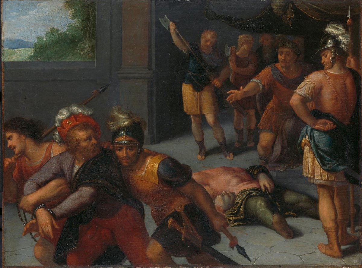 De onthoofding van Claudius Paulus en de gevangenneming van Julius Civilis