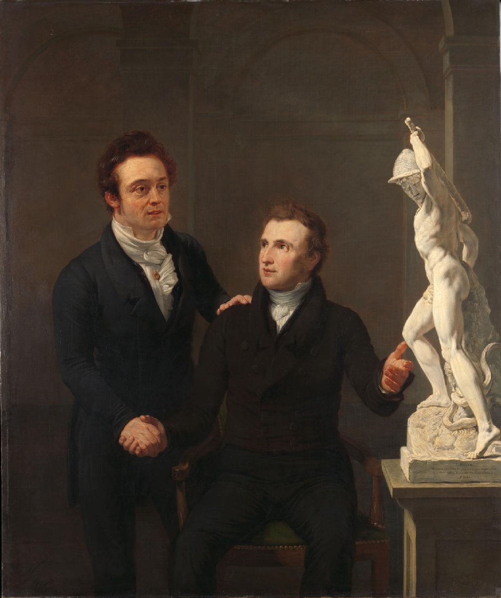 Louis Royer, Sculptor, and Albertus Bernardus Roothaan, Stockbroker, Friend of the Arts, and Patron of the Sciences