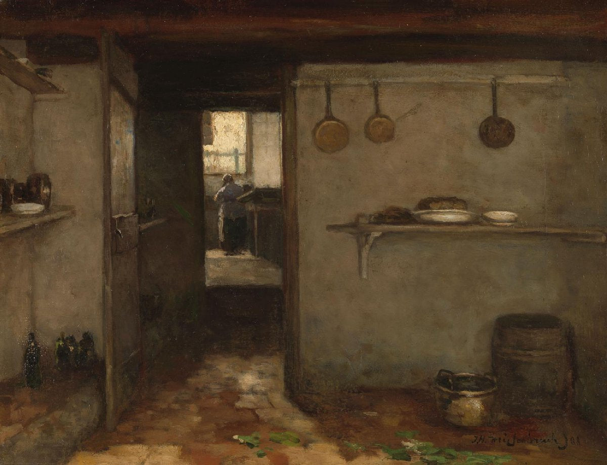 Cellar of the Artist’s Home in The Hague