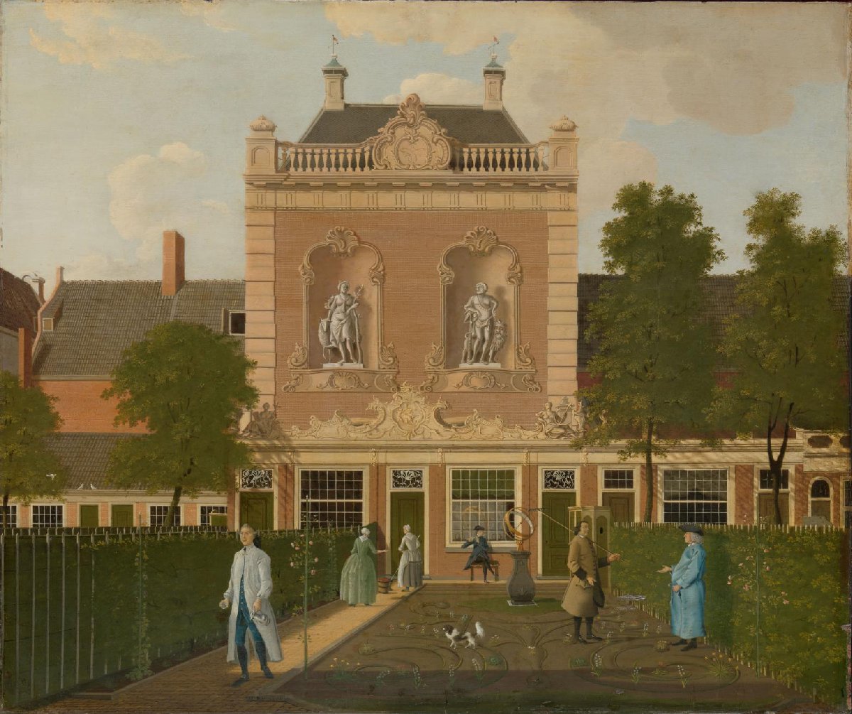 The Garden and Coach House of 524 Keizersgracht in Amsterdam