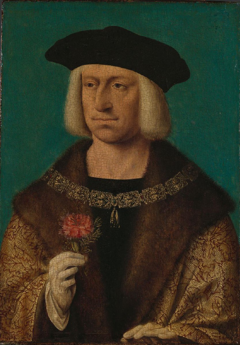 Portret van Maximiliaan i (1459-1519)
