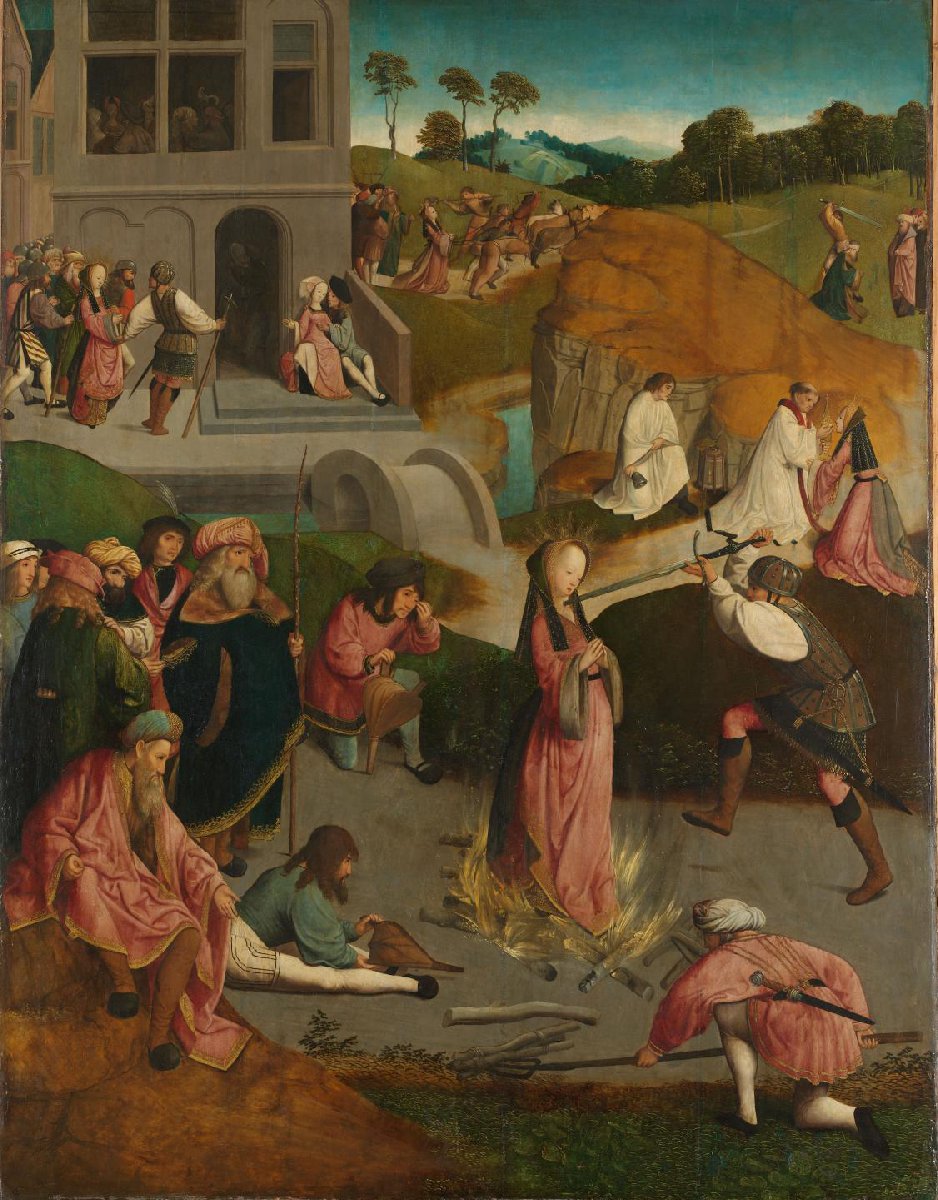 Het martelaarschap van Sint-Lucia