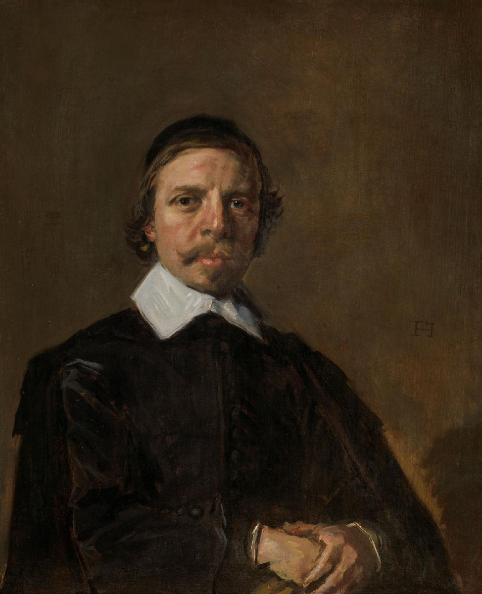 Portret van een man, mogelijk een geestelijke