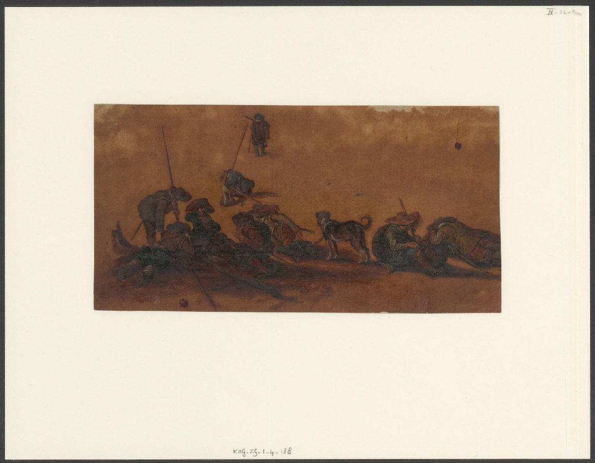 Rustende soldaten