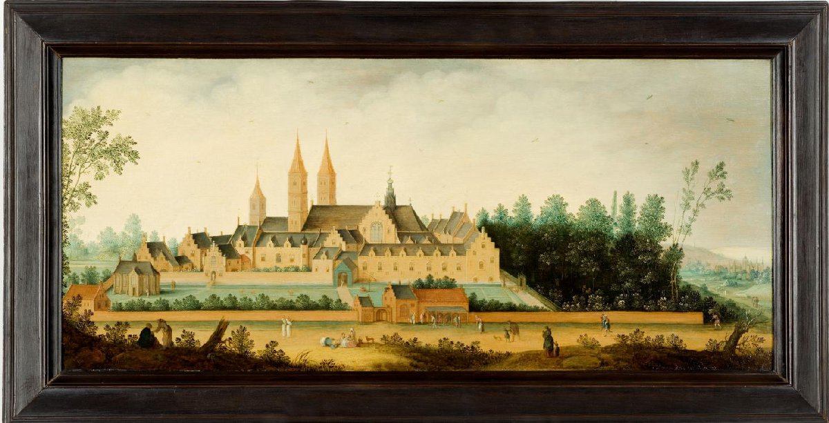 View of the Abbey of Egmond-Binnen