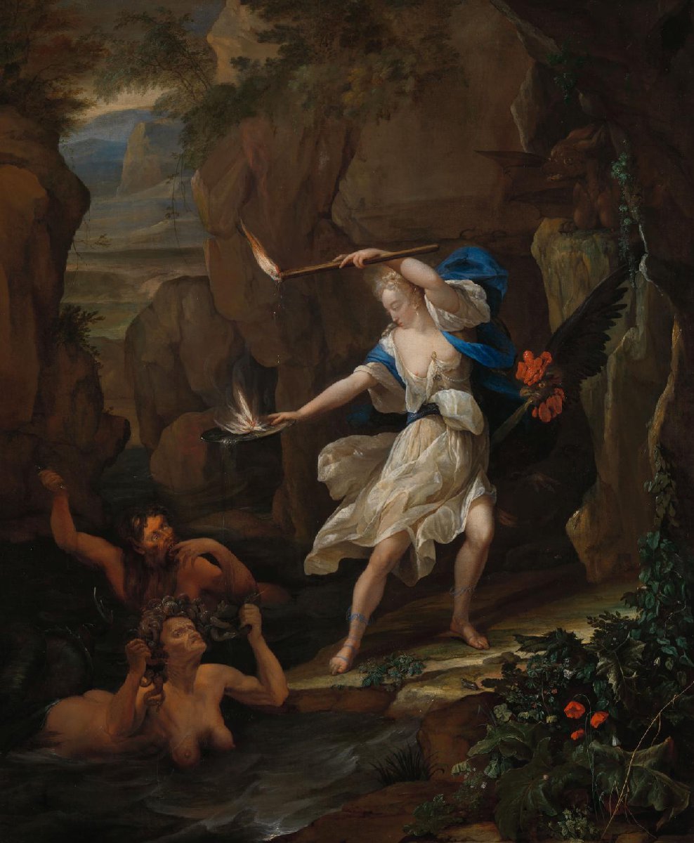 Circe Punishes Glaucus by Turning Scylla into a Monster