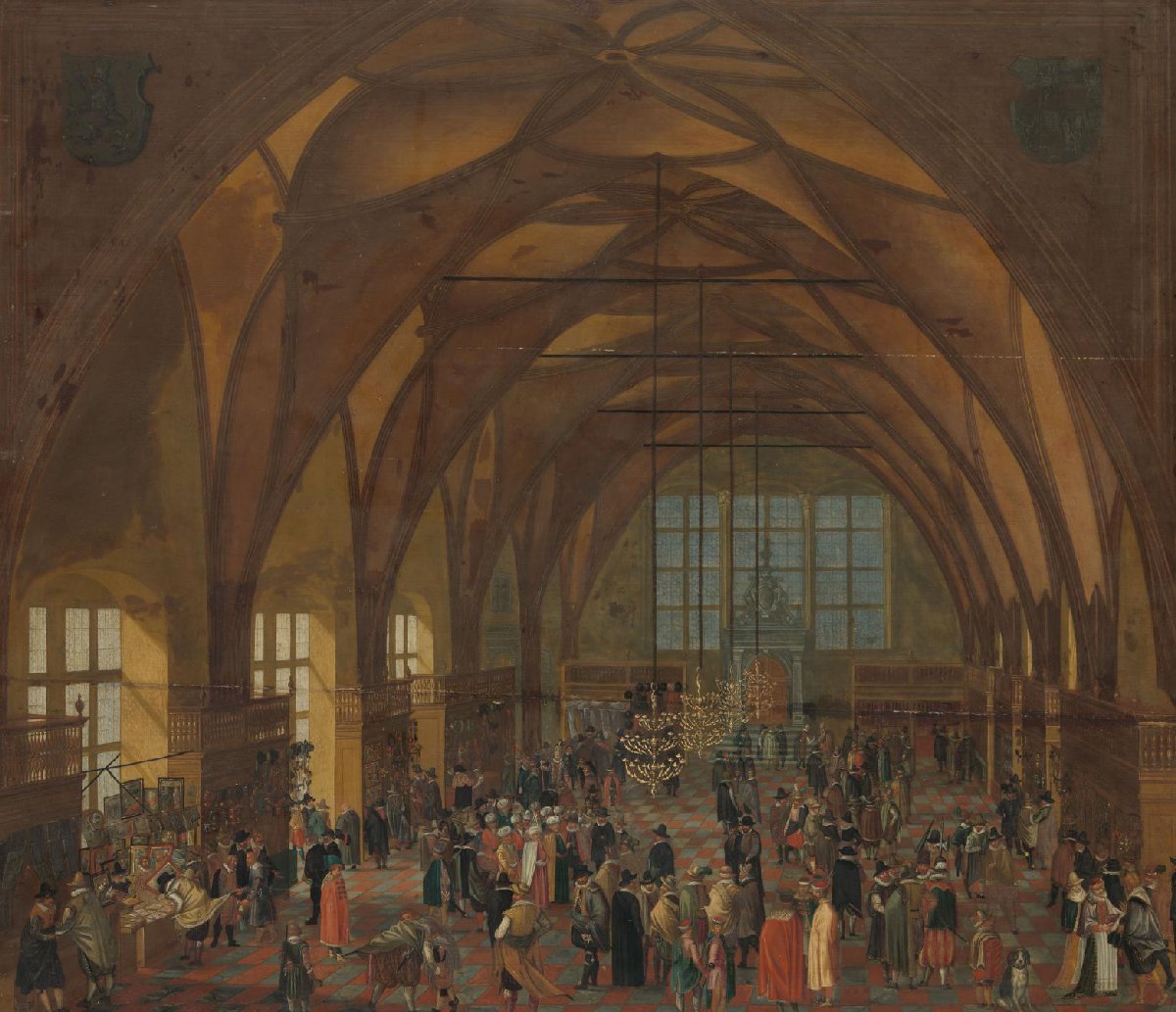 The Interior of the Vladislav Hall, Prague