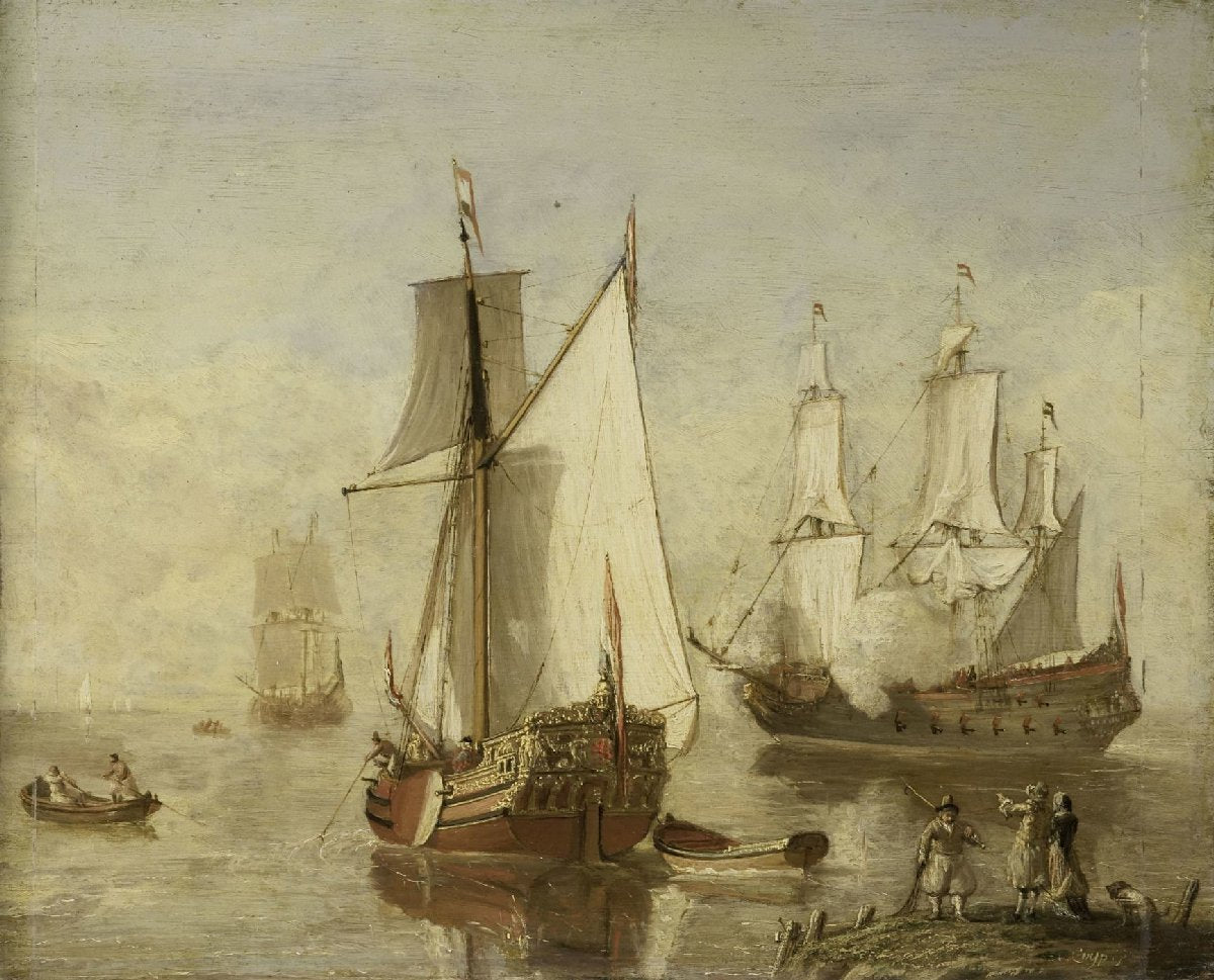 Speeljacht (Pleasure Yacht) and Warship