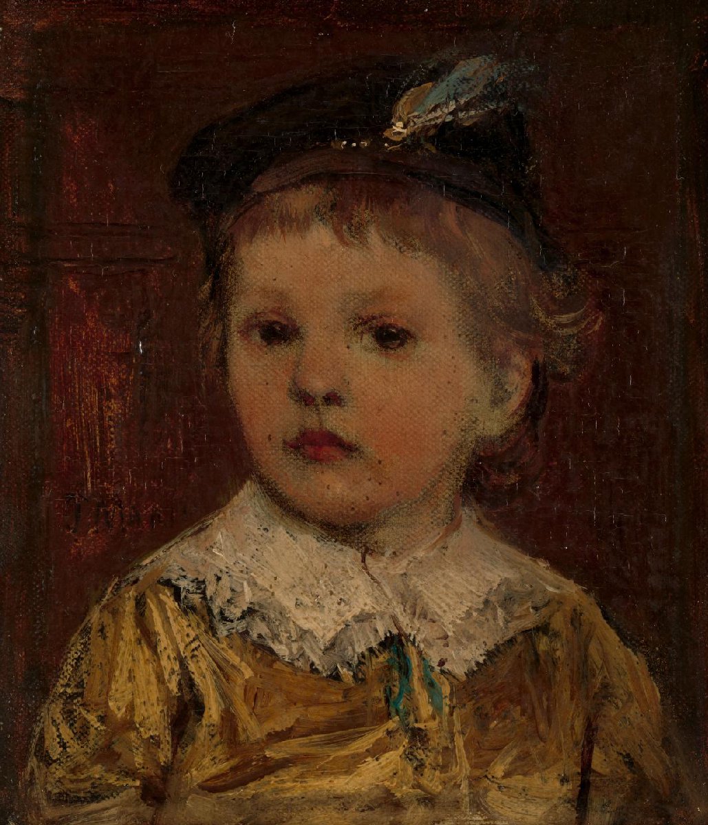 'Portret van Willem', vermoedelijk Willem Matthijs Maris Jbzn, zoon van Jacob Maris