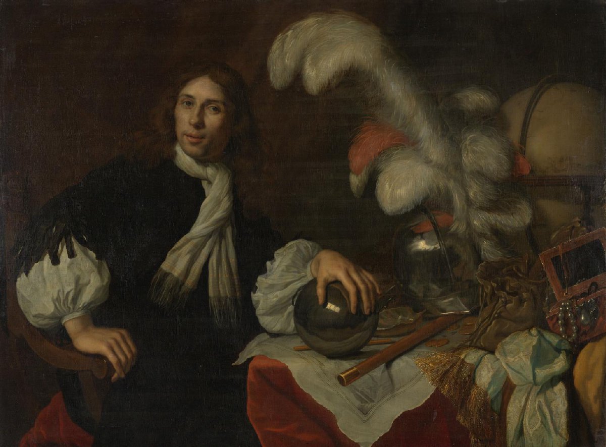 Posthumous Portrait of Aucke Stellingwerff, Admiral of Friesland, Killed in 1665 at Lowestoft by a Cannonball