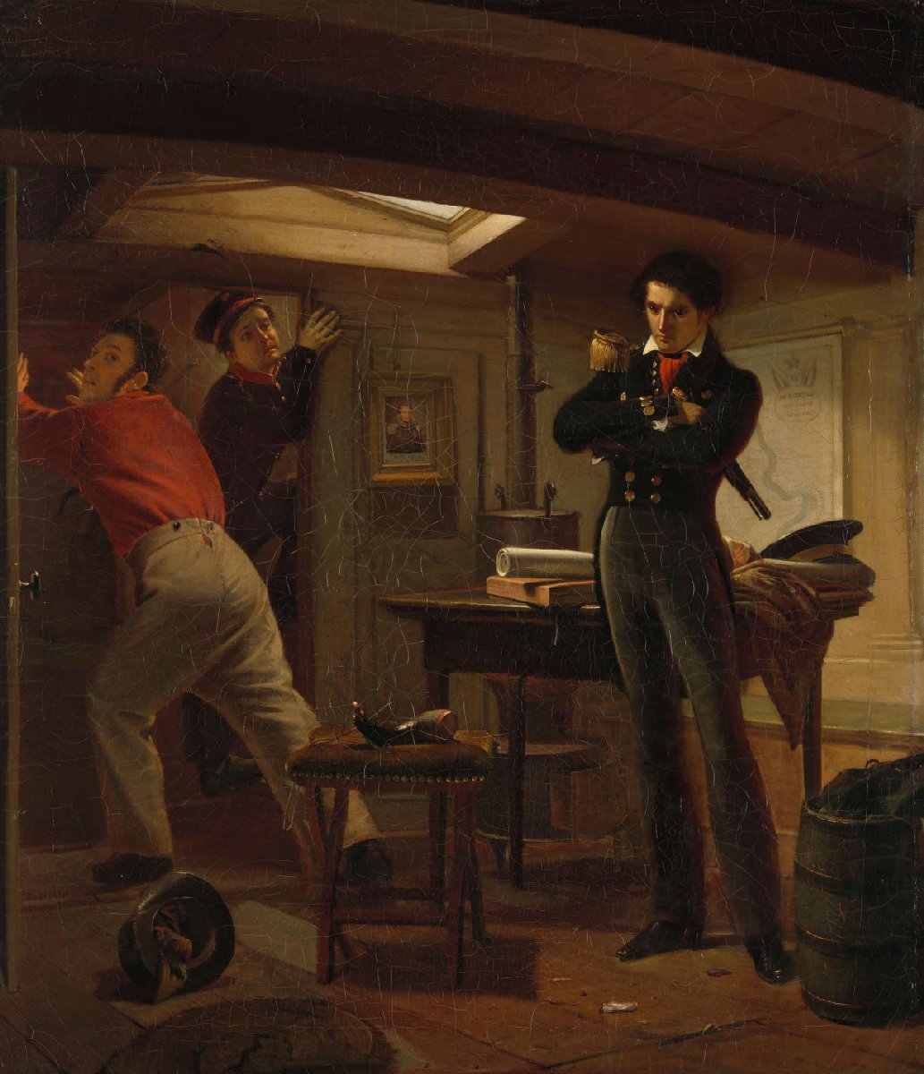 Jan van Speijk overweegt of hij de lont in het kruit zal steken