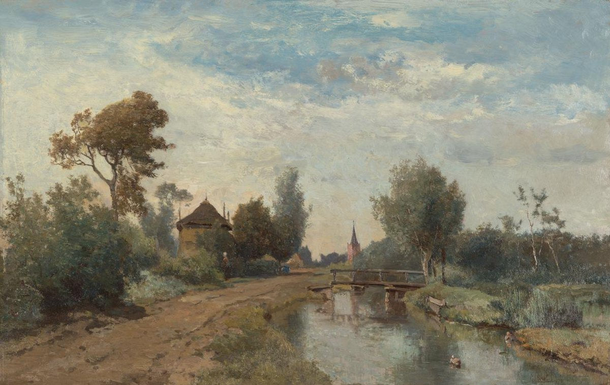 Landschap bij Kortenhoef