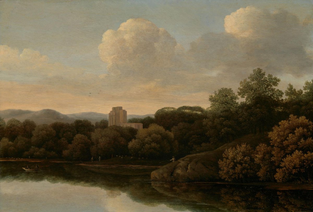 Wooded Landscape with River