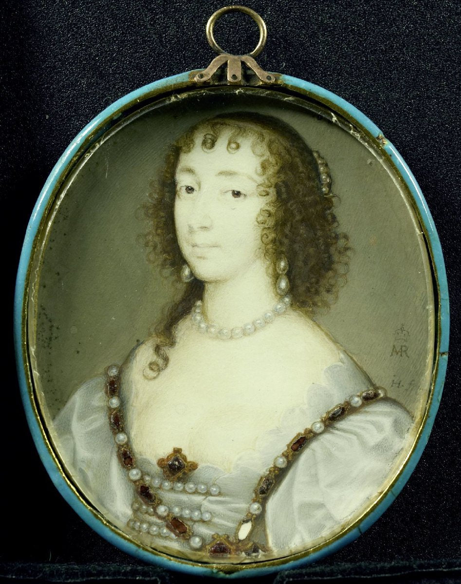 Henriëtte Maria van Frankrijk (1609-1669). Echtgenote van Karel I van Engeland