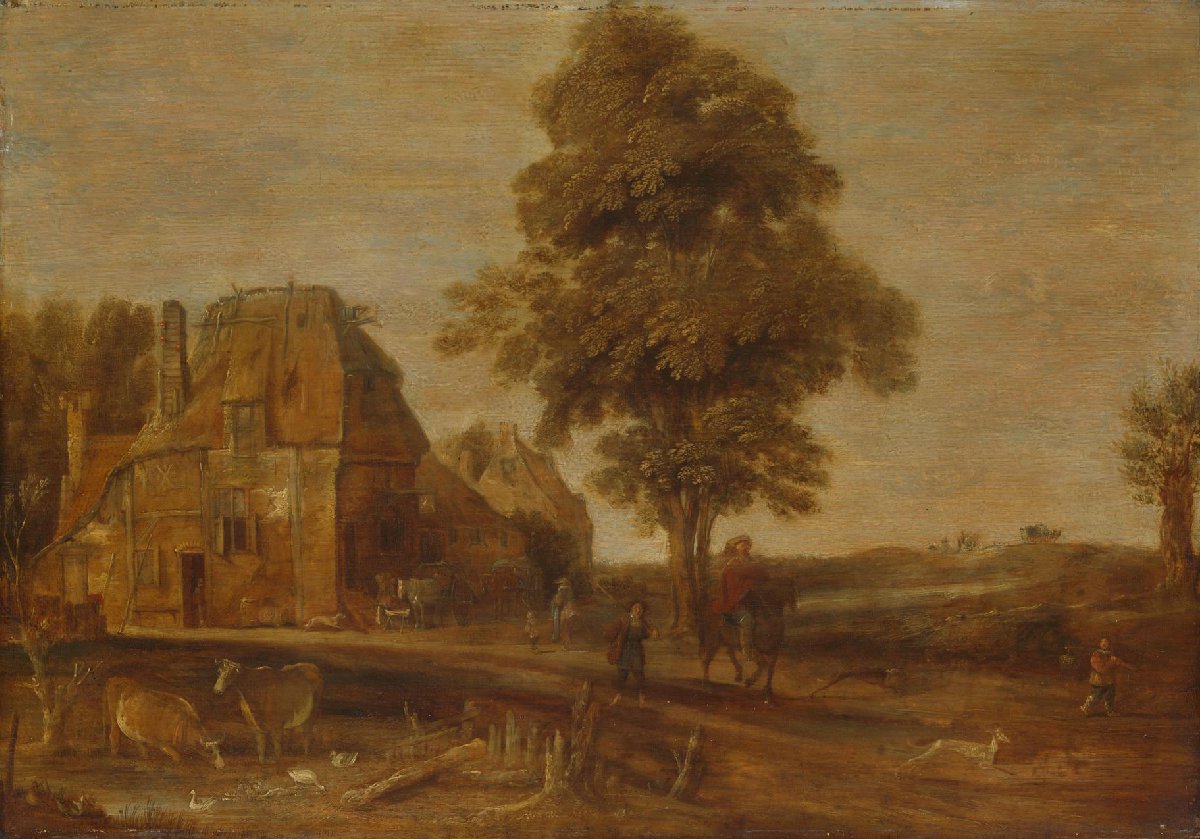 Landscape with an Inn