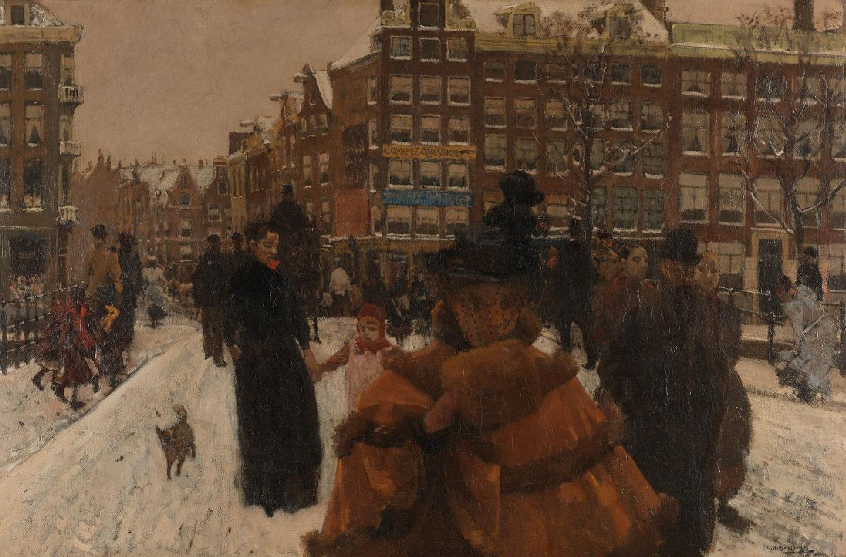 De Singelbrug bij de Paleisstraat in Amsterdam