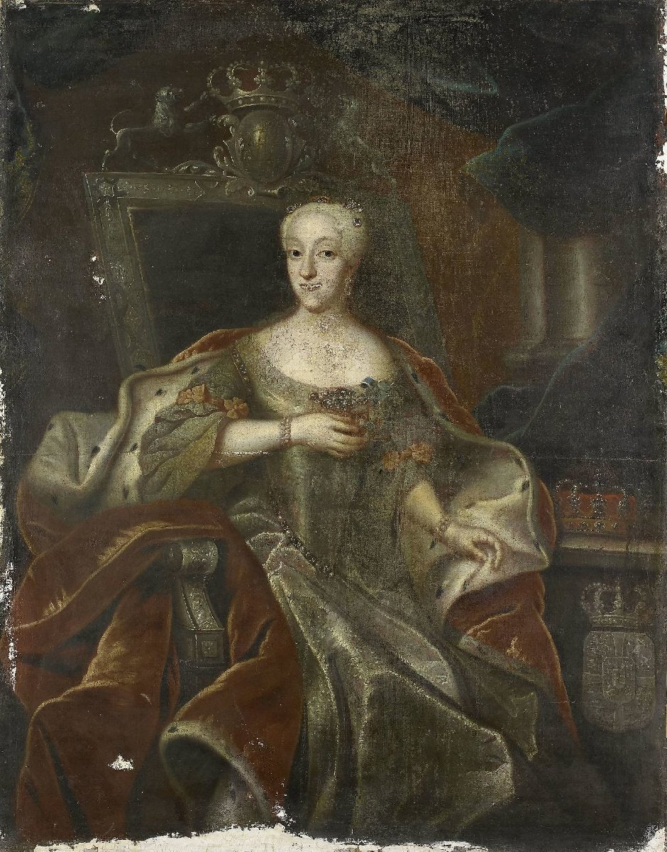 Portrait of Princess Charlotte Amalie, Daughter of Frederick IV, King of Denmark