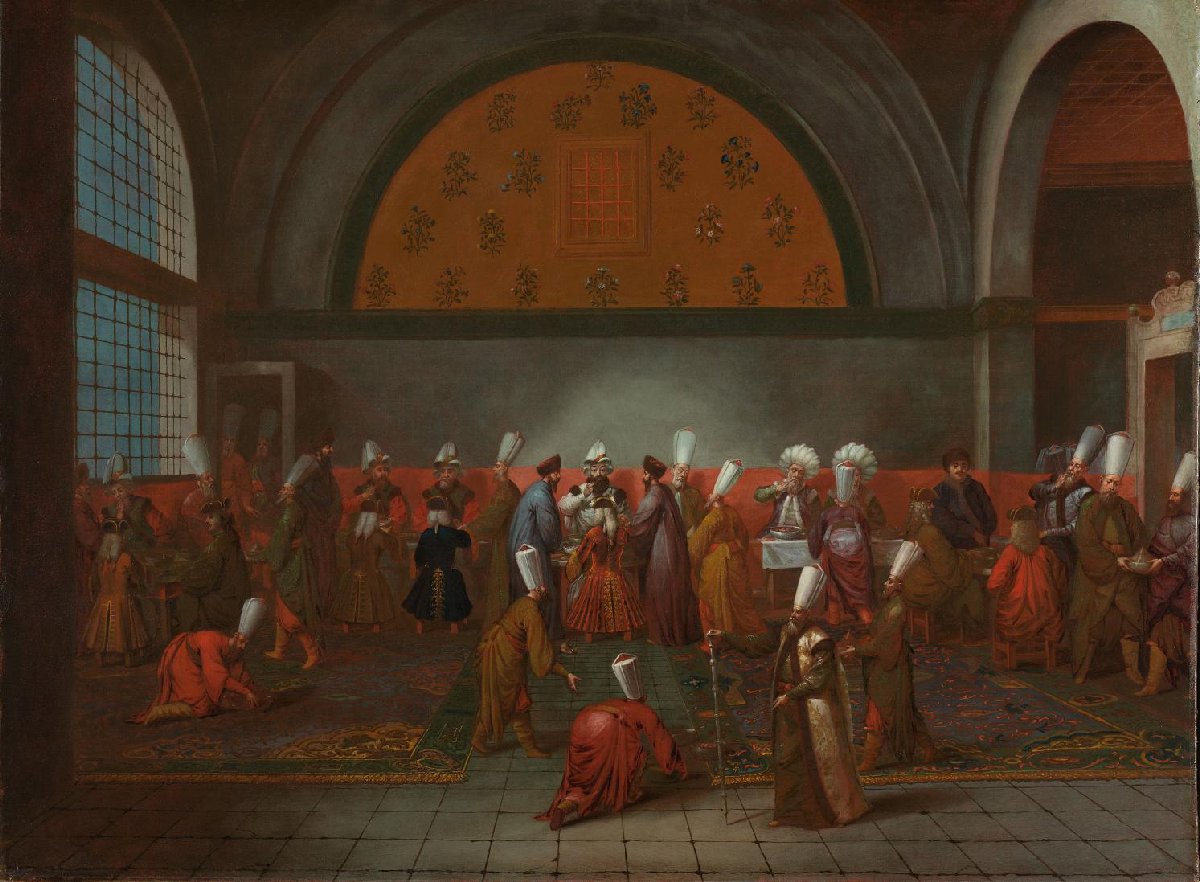 The Meal in Honour of Ambassador Cornelis Calkoen